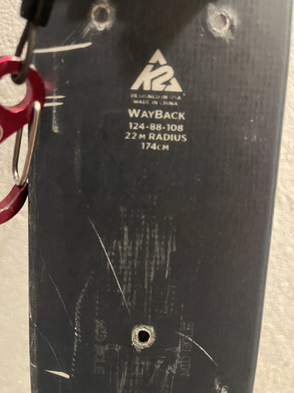 Sci da sci alpinismo K2 wayback 88 174cm