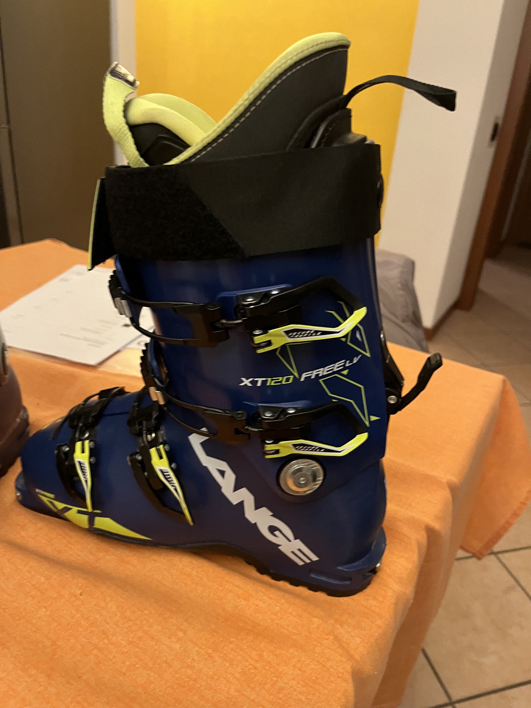 Scarponi sci Lange XT120 Free LV tg 26.5 usati