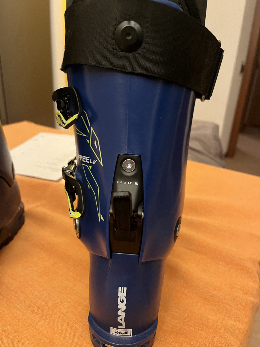 Scarponi sci Lange XT120 Free LV tg 26.5 usati