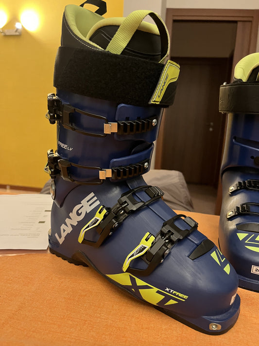 Scarponi sci Lange XT120 Free LV tg 26.5 usati
