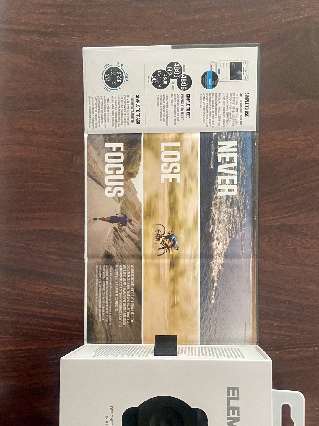 Orologio Wahoo Elemnt Rival 43 AD. Multisport