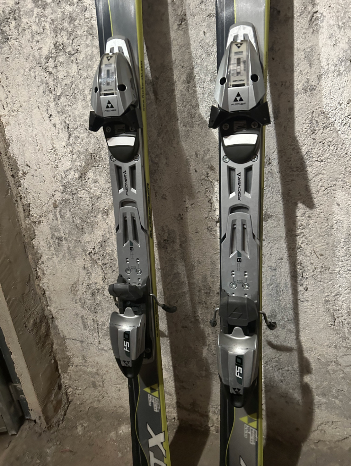 KIT sci 160cm Fischer CTX 200 usato + scarponi sci donna Head Advant Edge tg 26.5 usati