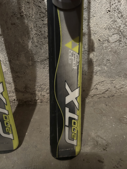 KIT sci 160cm Fischer CTX 200 usato + scarponi sci donna Head Advant Edge tg 26.5 usati