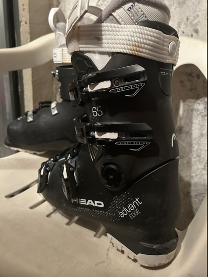 KIT sci 160cm Fischer CTX 200 usato + scarponi sci donna Head Advant Edge tg 26.5 usati