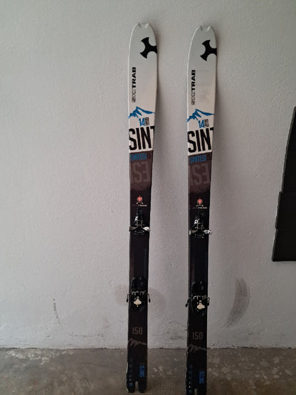 Set Skitrab sci alpinismo Sintesi flex 6.0 cm 150 usato