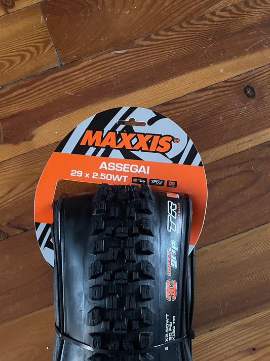 Maxxis Assegai 29 x 2.50WT MTB Tyre – 3C MaxxGrip