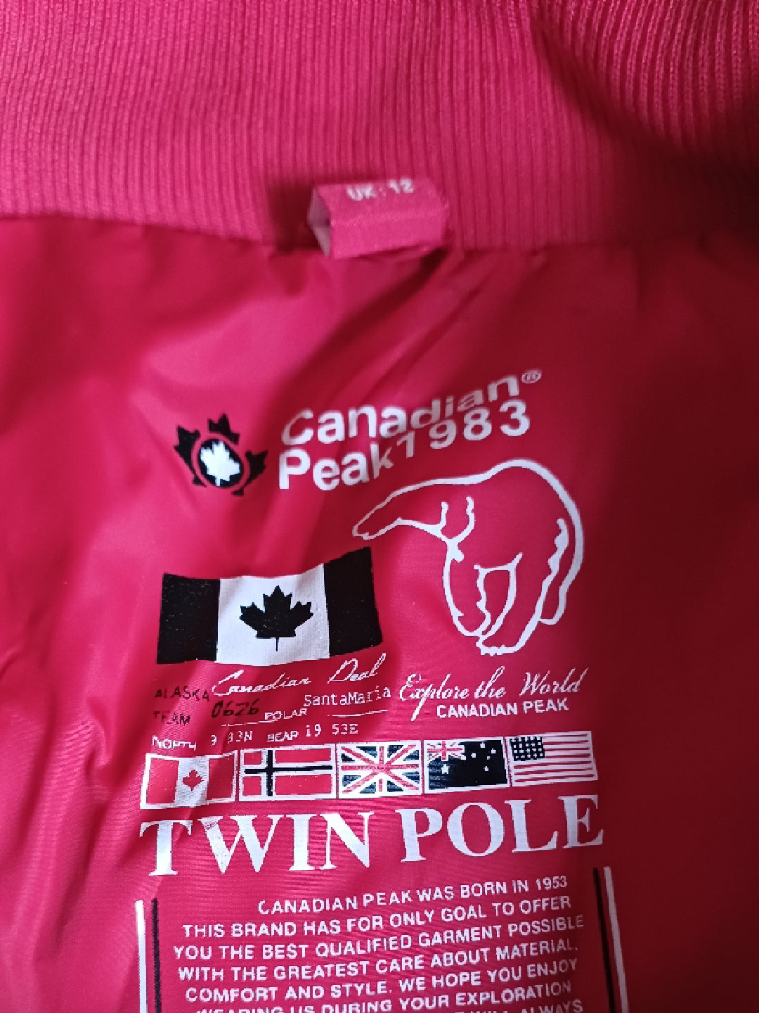 Giacca Piumino Canadian Peak - Donna M usata