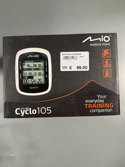 Ciclocomputer ciclismo GPS MIO Cyclo 105 Focus nuovo
