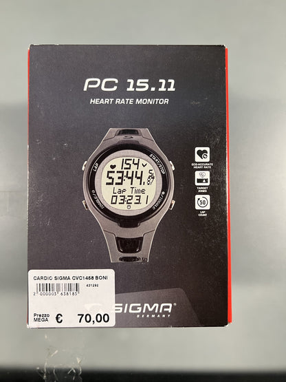 Smartwatch ciclismo SIGMA PC + fascia cardio nuovo