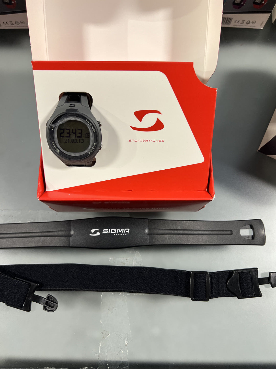 Smartwatch ciclismo SIGMA PC + fascia cardio nuovo