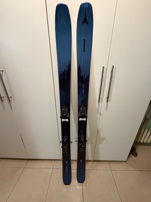 Sci Atomic maverick 95 ti + pelli 180cm usati