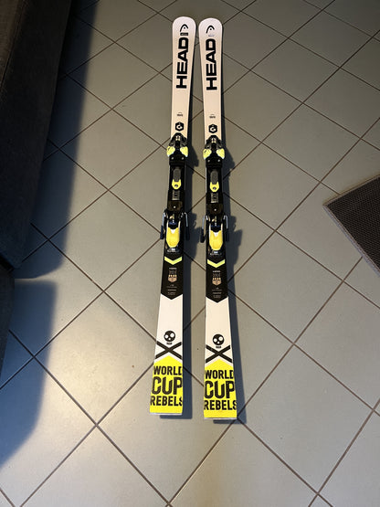 Sci Head world cup rebel I.speed pro 185cm r18.9 usati