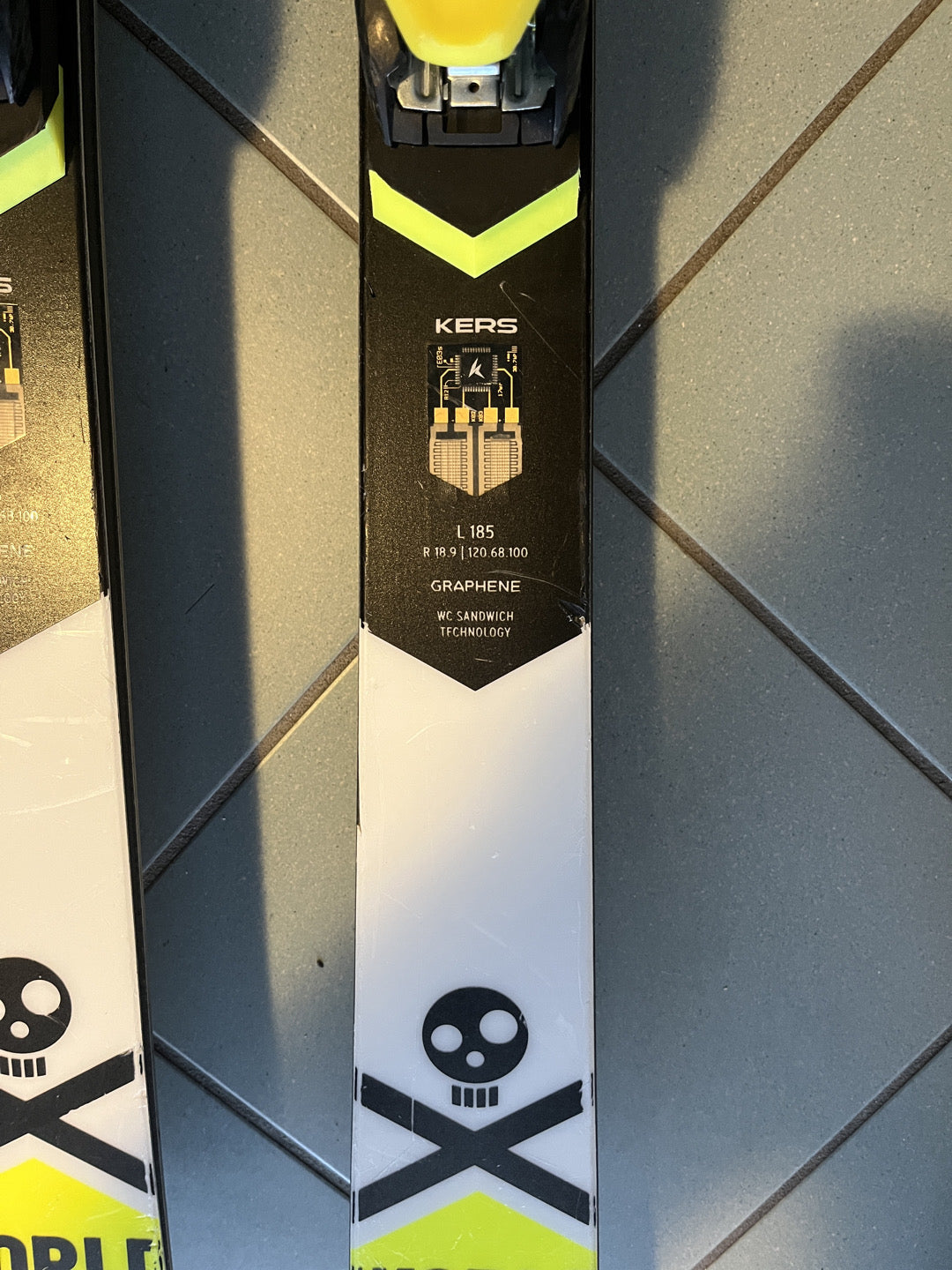 Sci Head world cup rebel I.speed pro 185cm r18.9 usati