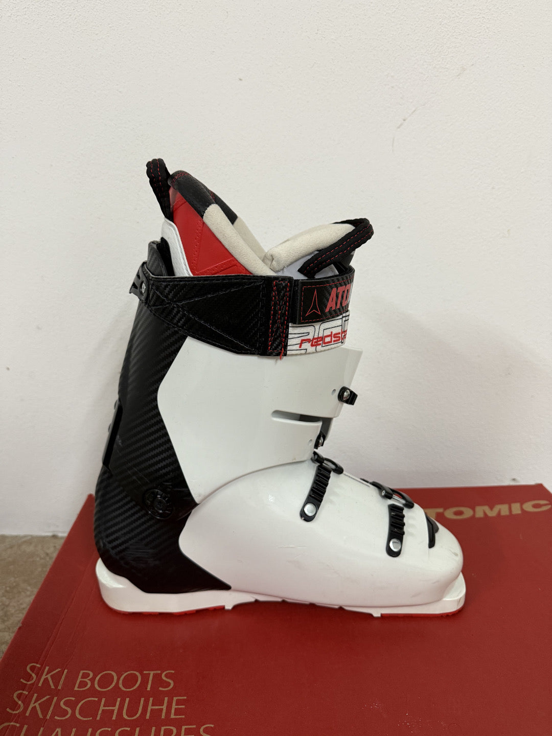 Scarponi sci Atomic Redster Pro 130 tg. 28-28.5 usati