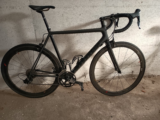 Bici da Corsa Cannondale in Carbonio - Taglia L - Nera Usata