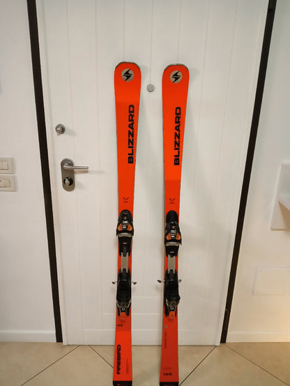 165 cm Blizzard Firebirds SRC race plate r12.5 2024 usati