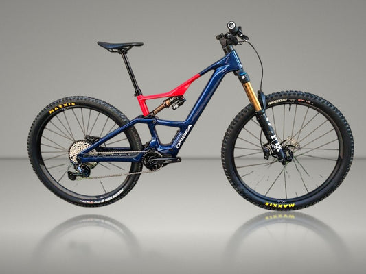Orbea Rise Lt M10 2025 usata — vista laterale