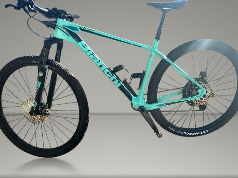 Bianchi Nitron 9.2 Xt/Slx 2025 usata — vista laterale