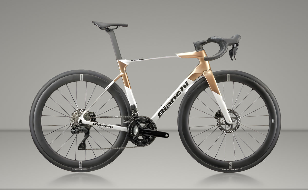 Bianchi Specialissima 12sp 2027 usata — vista laterale