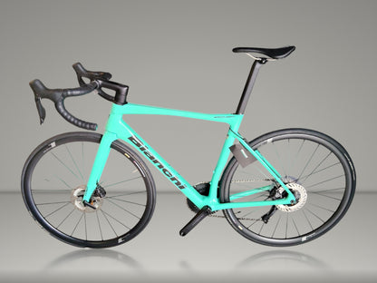 Bianchi Specialissima Comp 2025 usata — vista laterale