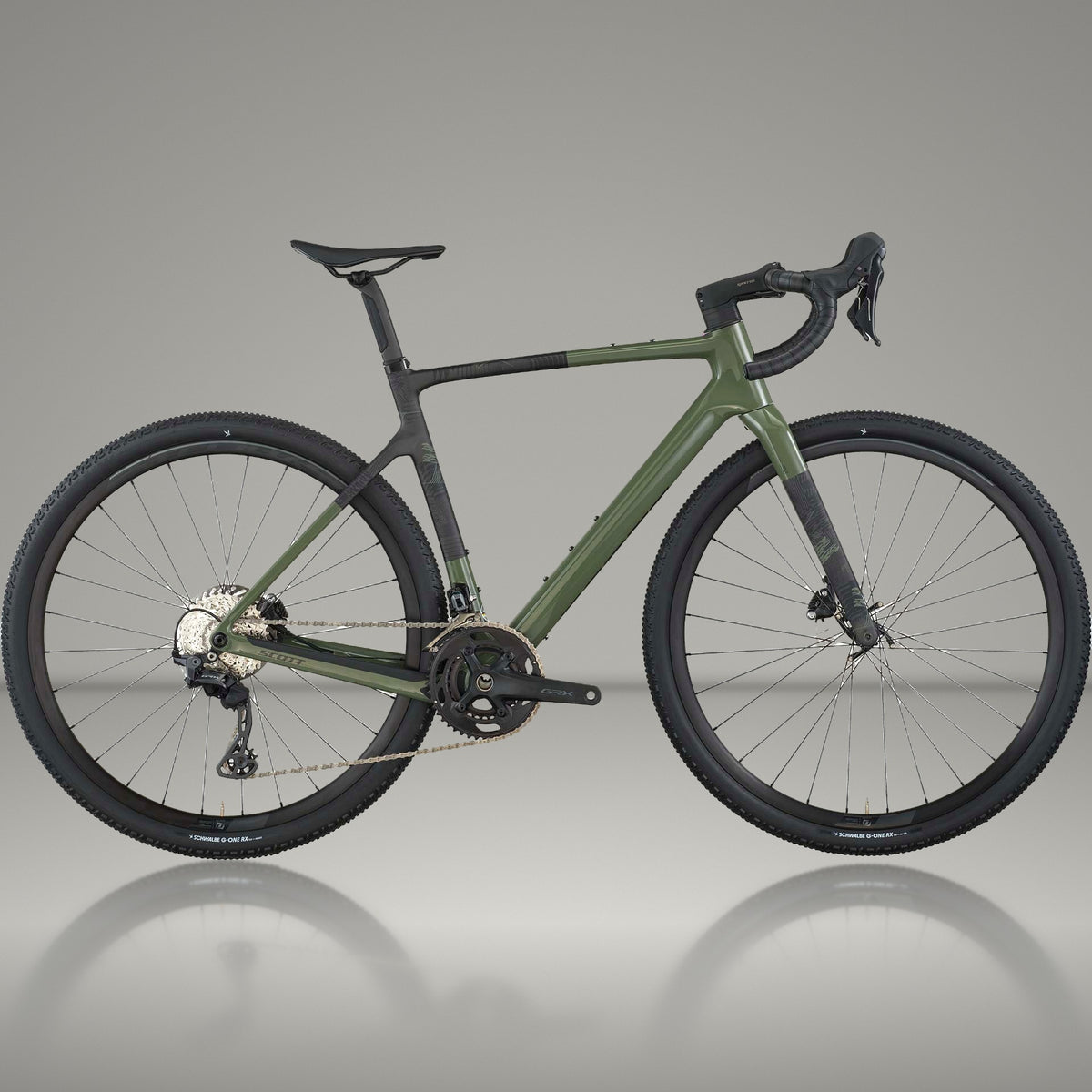 Scott Addict Gravel 40 2026 usata — vista laterale