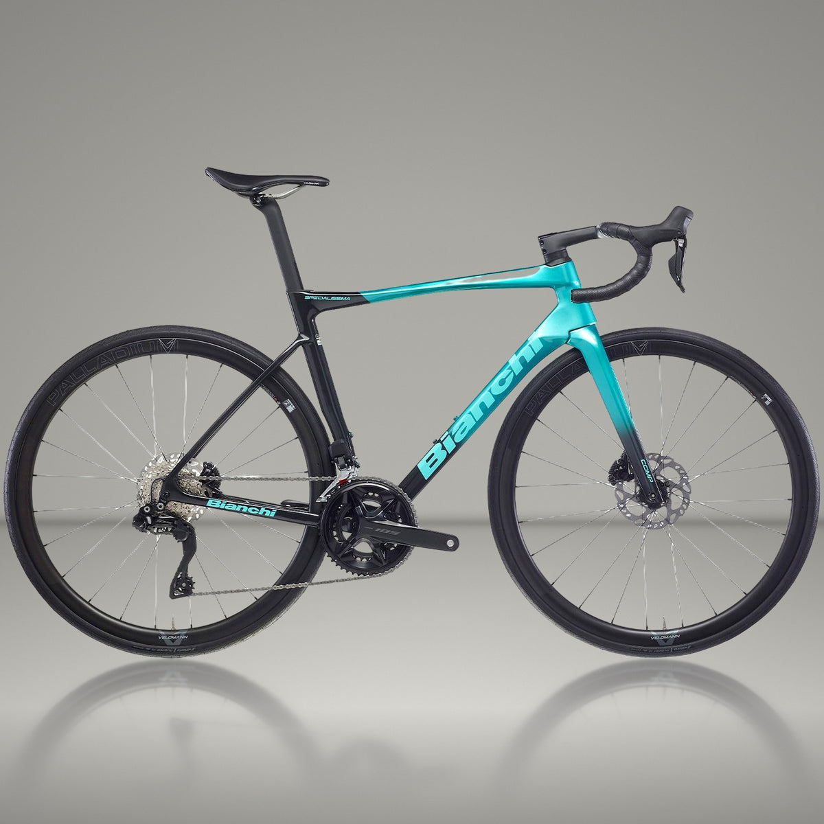 Bianchi Specialissima Comp 2026 usata — vista laterale