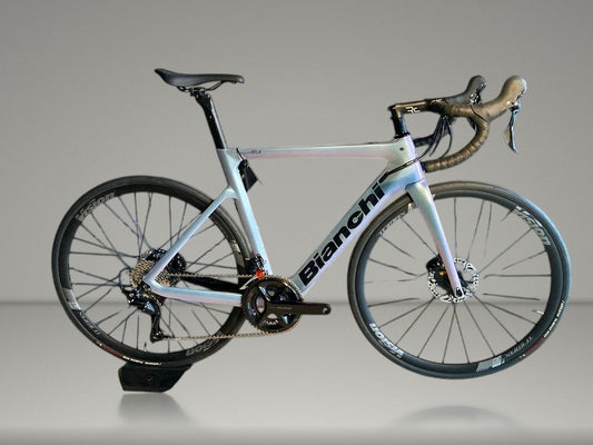 Bianchi Aria E-Road 2024 usata — vista laterale